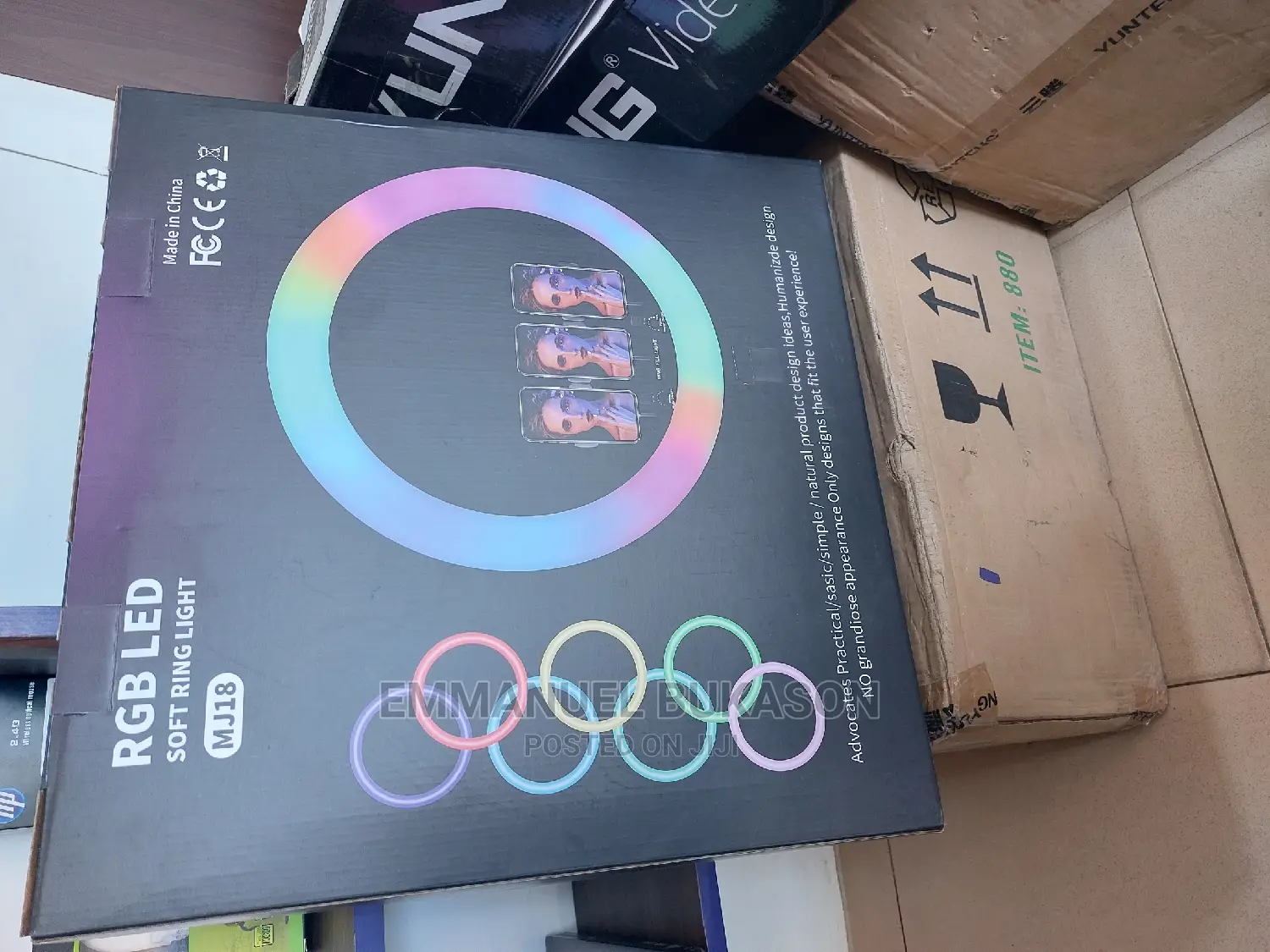 18inch Coloured Ring Light
