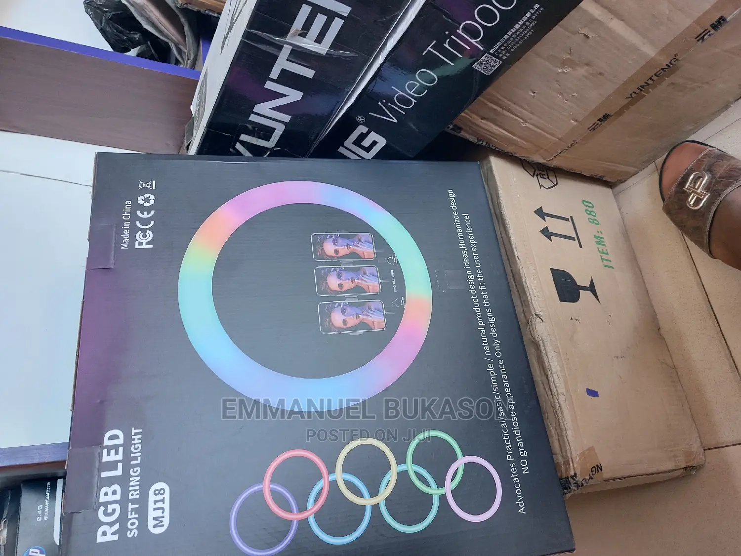 18inch Coloured Ring Light