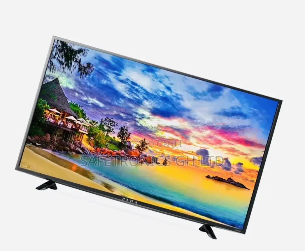 Zara 43′′ Led Satellite TV – HDMI, USB,VGA,DVBT2,S2