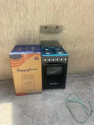 Happy Home 4 Burger Gas Cooker With Oven Grill
