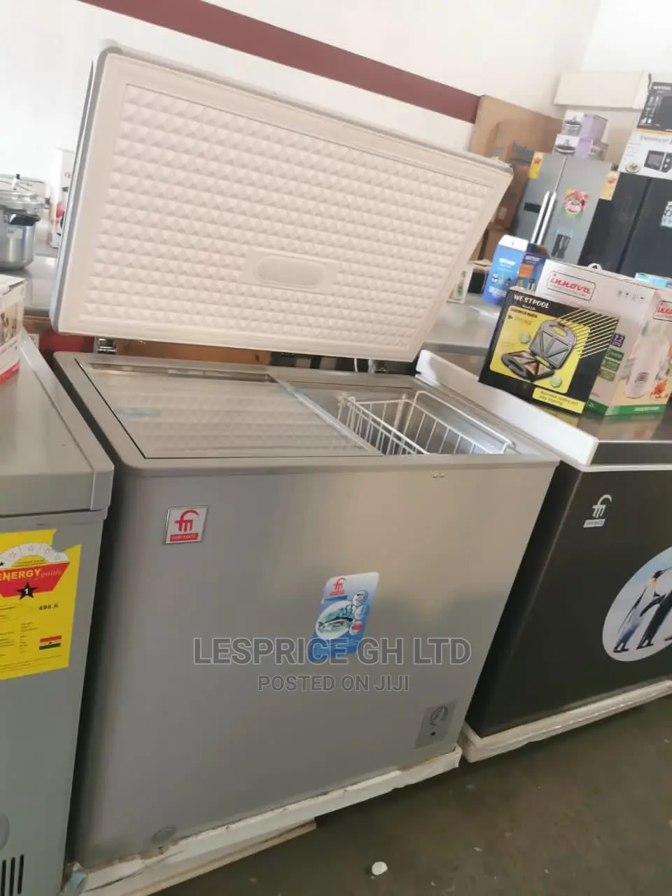 New in Box Fairmate Chest Freezer 200L