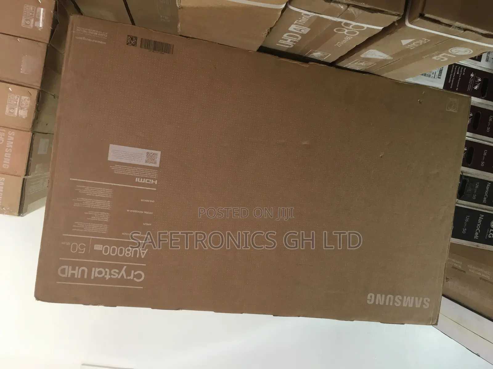 50" Au8000 Crystal Uhd Smart TV