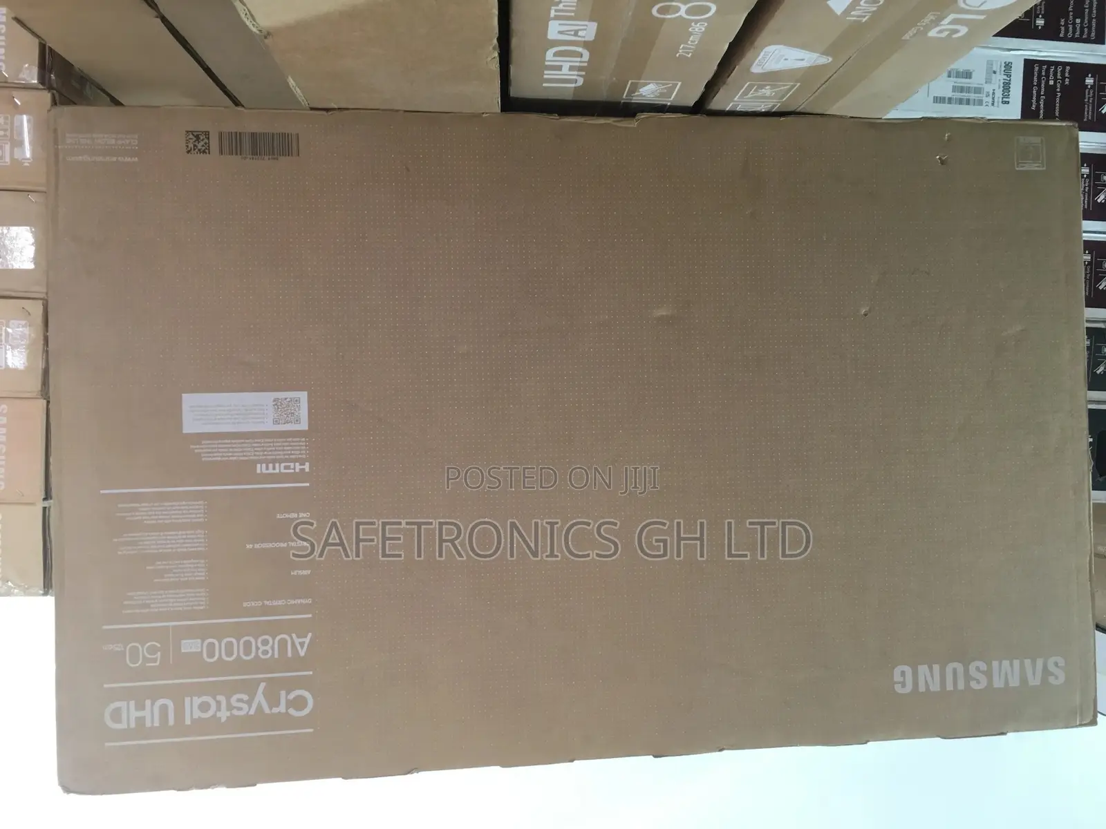 50" Au8000 Crystal Uhd Smart TV