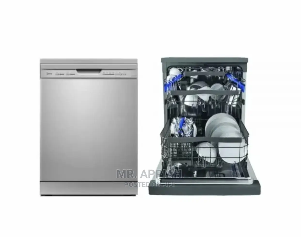 Midea WQP12-5203 Built-In 12 Plates Free Stand Dishwasher