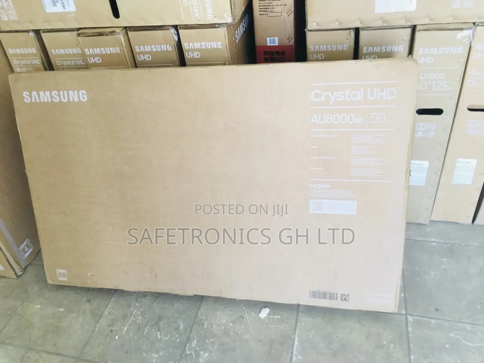55" Au8000 Crystal Uhd Smart TV