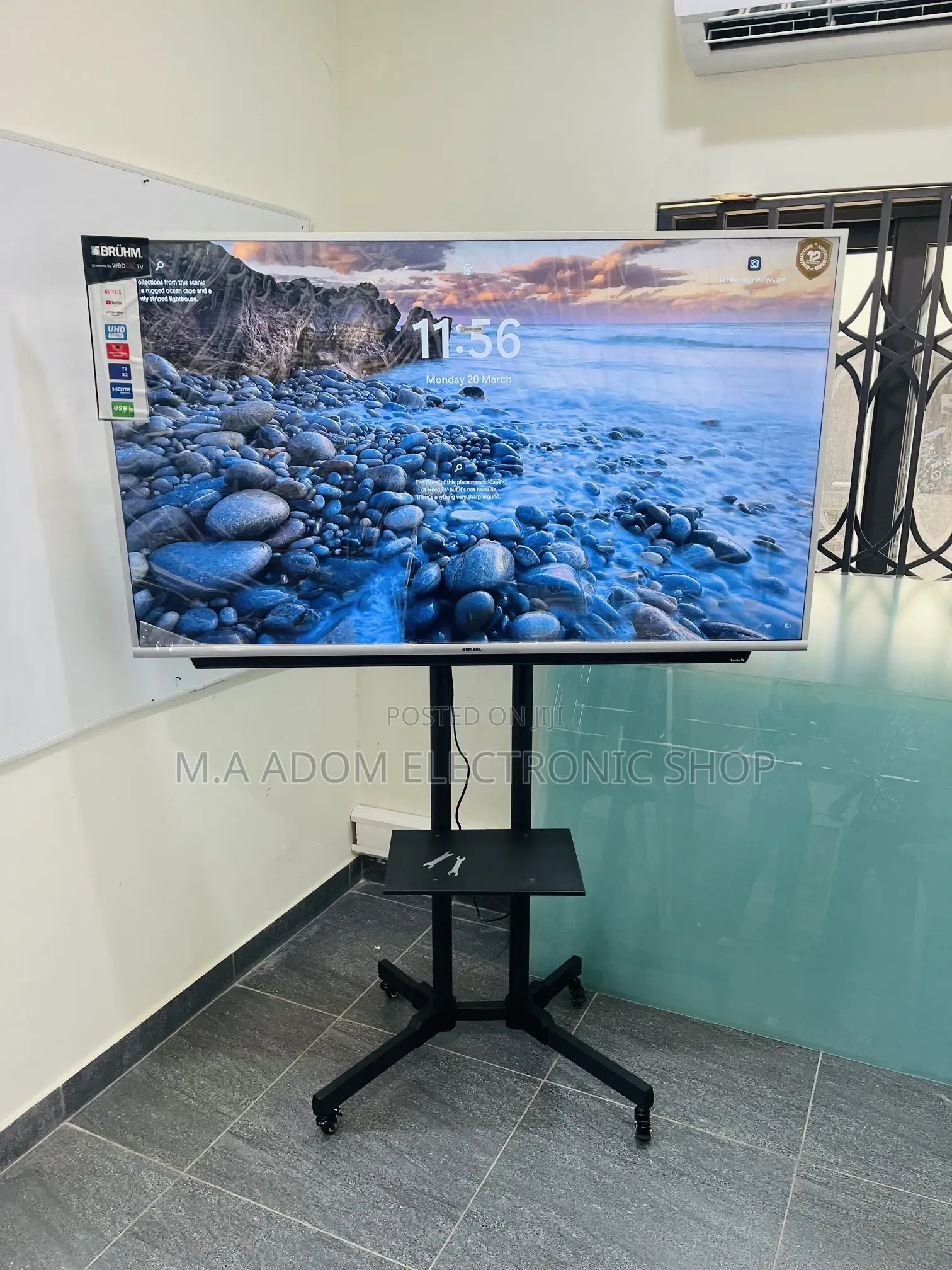 Heavy Duty Mobile Tv Trolley for Led Tv From 32inch to 70”