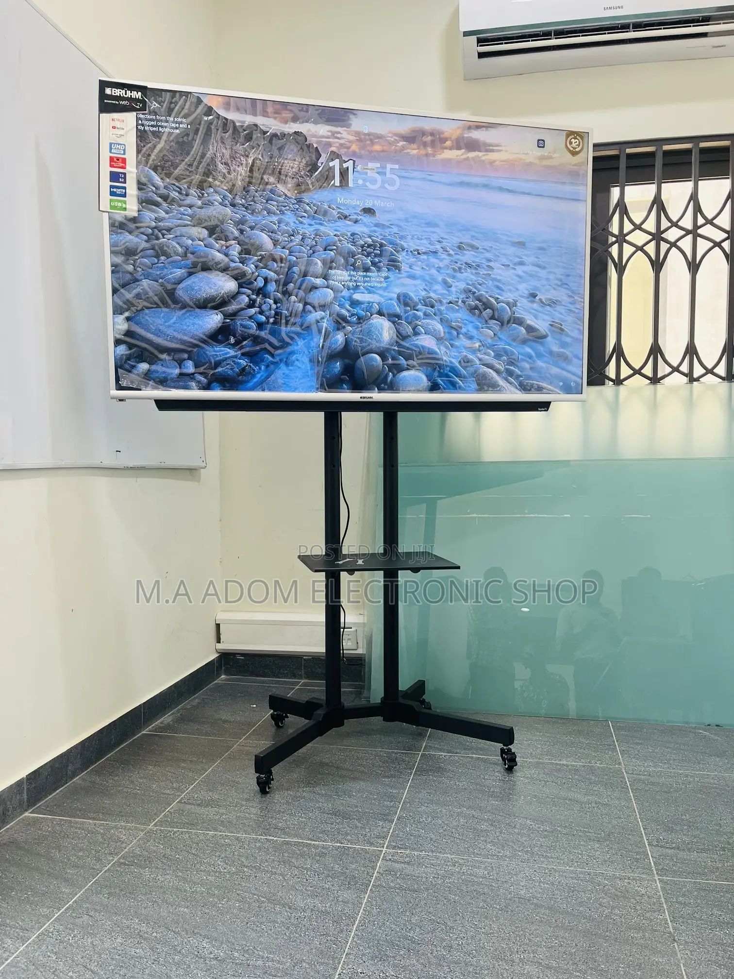 Very Durable Movable Tv Trolley 32”-70”