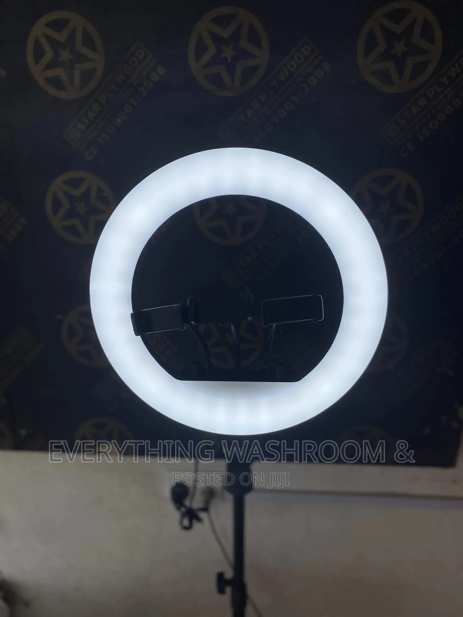 LED 14”Selfie Ring Light-remote Cont-tripod Stand-ring Light