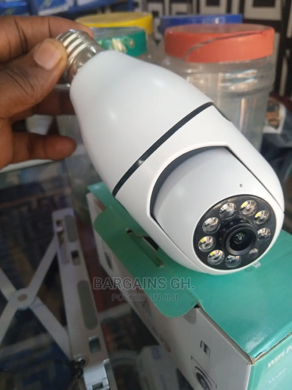 360 Wifi Panorama 1080P Surveillance Camera + 64GB Storage