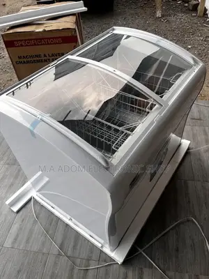 300 Litres Nasco Display Chest Freezer With Glass Door