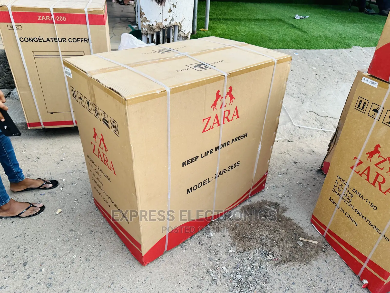 Chest Freezer Zara Manual Defrost System 200L Single Door