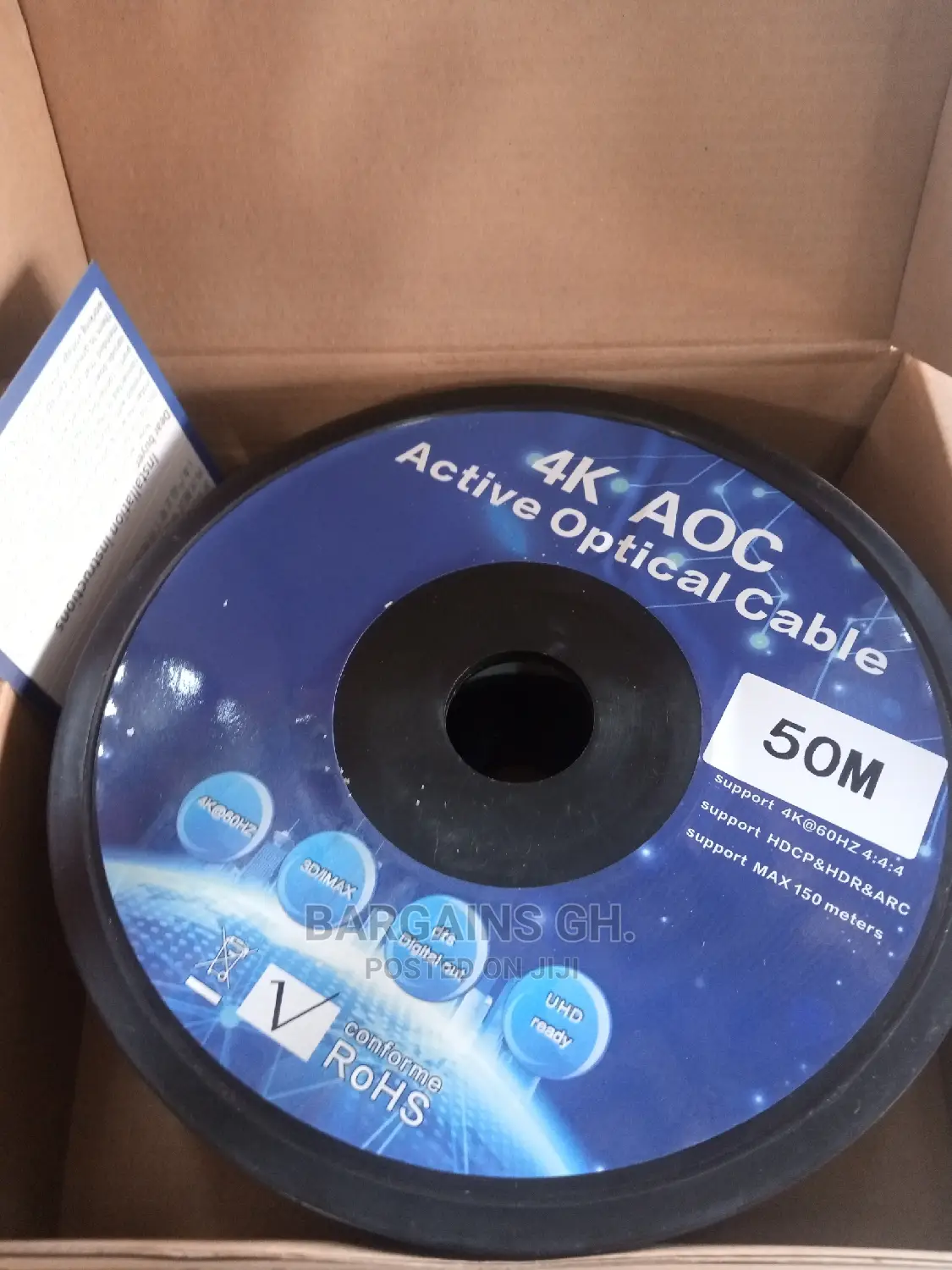 50 Metres / HDMI Fiber Optic Cable
