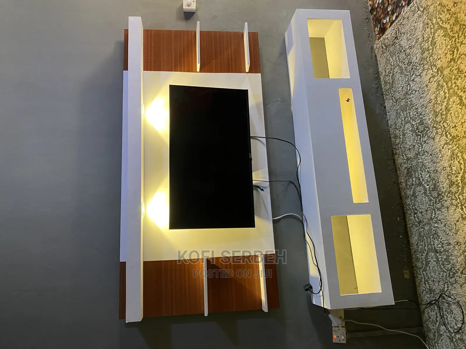 Led Tv Stand With Led Board