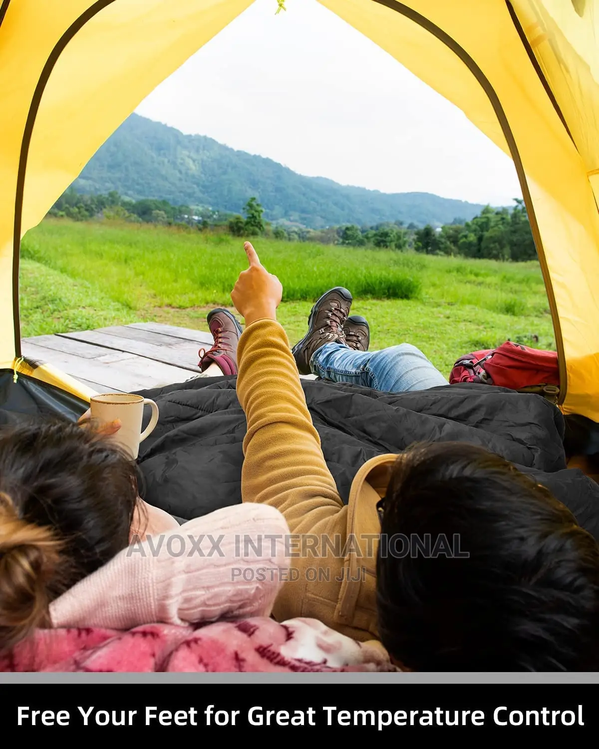 Ohuhu Sleeping Bags for Adults With 2 Pillows 2 Person