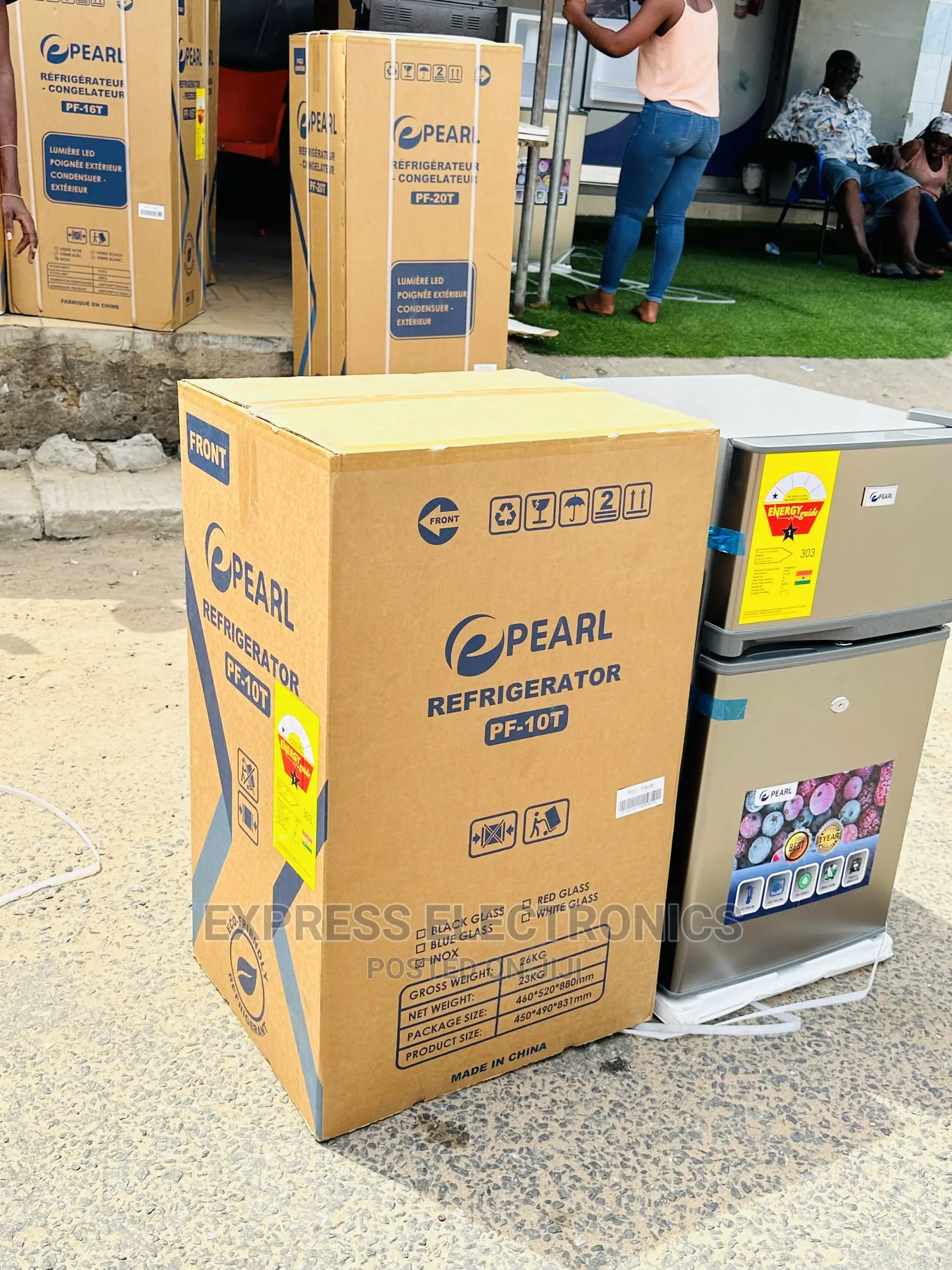 Durable Build Quality Top Freezer Pearl 10T Fridge 2door