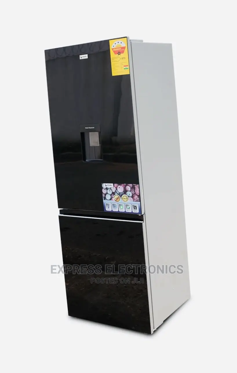 Interior Fun Design Black Pearl Fridge PF-400BG(309 Liter)