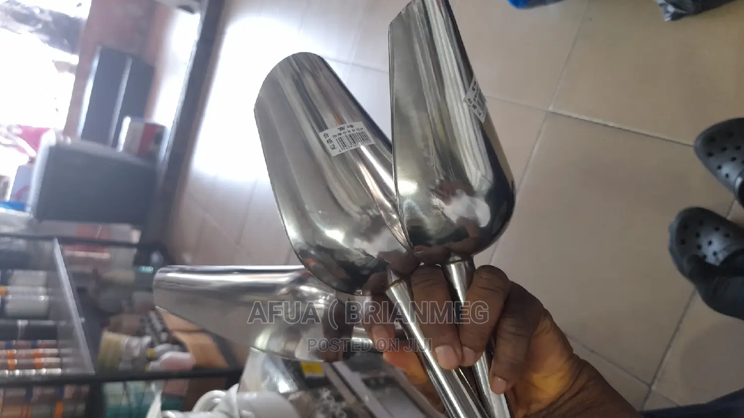 Bigger Cocktail Ice Scoop (500gms)
