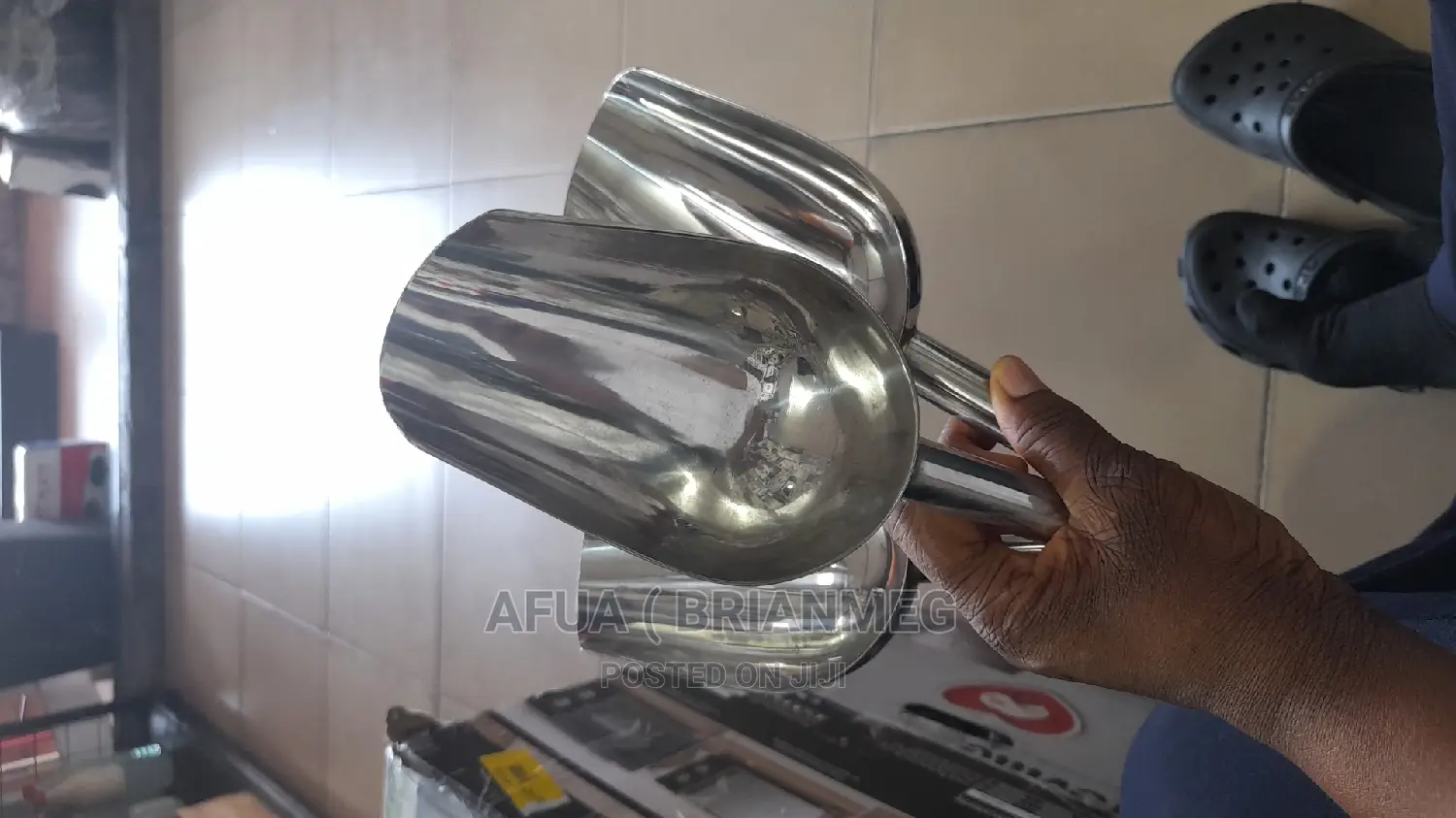 Bigger Cocktail Ice Scoop (500gms)