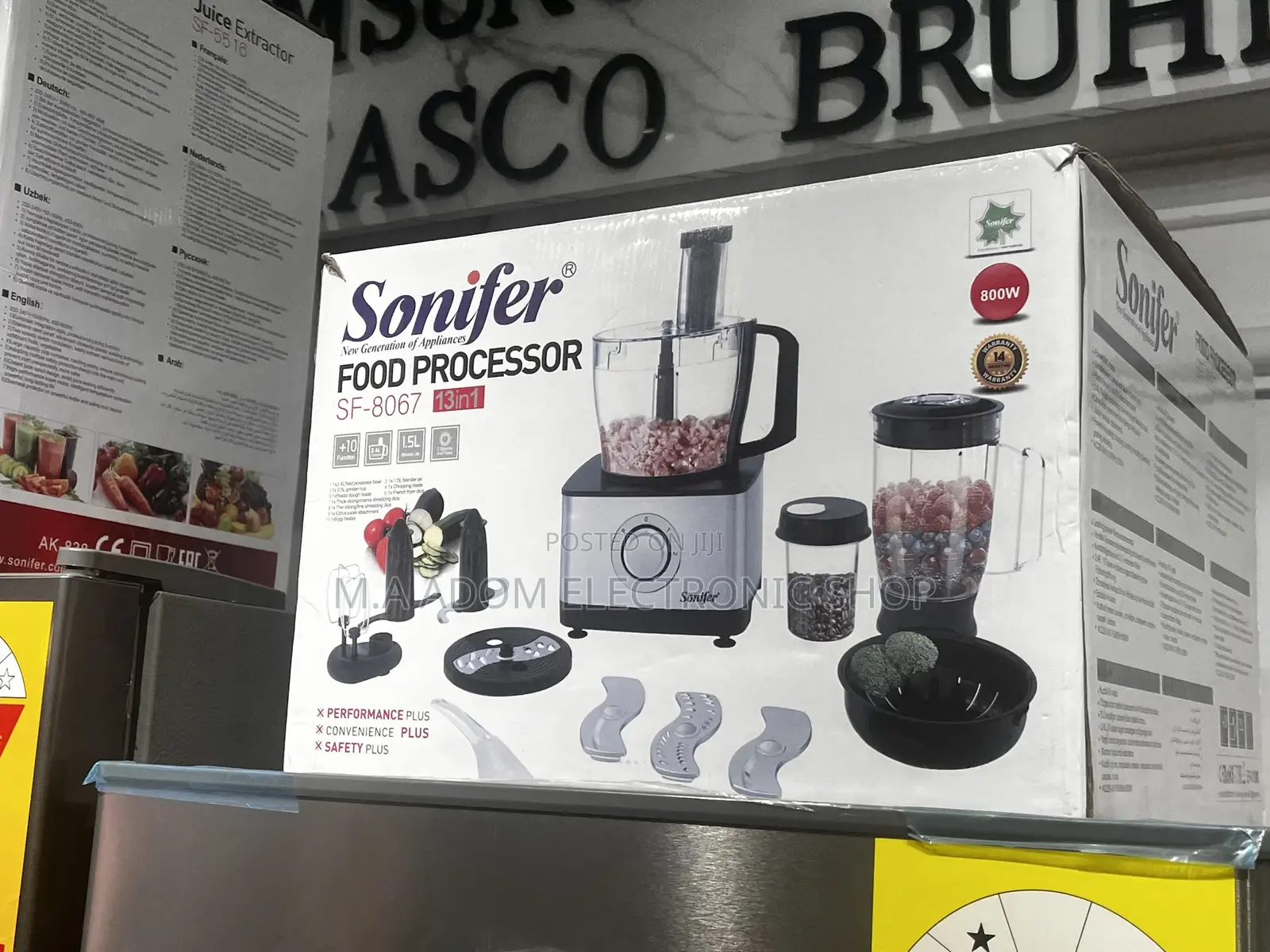Best Sonifer 9 in 1 Food Processor 400W