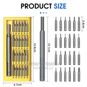 25 in 1 Torch Precision Magnetic Screwdriver Set