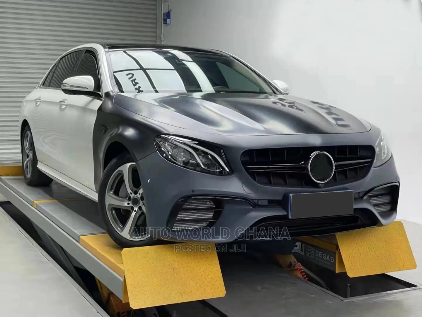 Mercedes Benz E300 Front Bumper 2017-2020 Upgrade to 2022