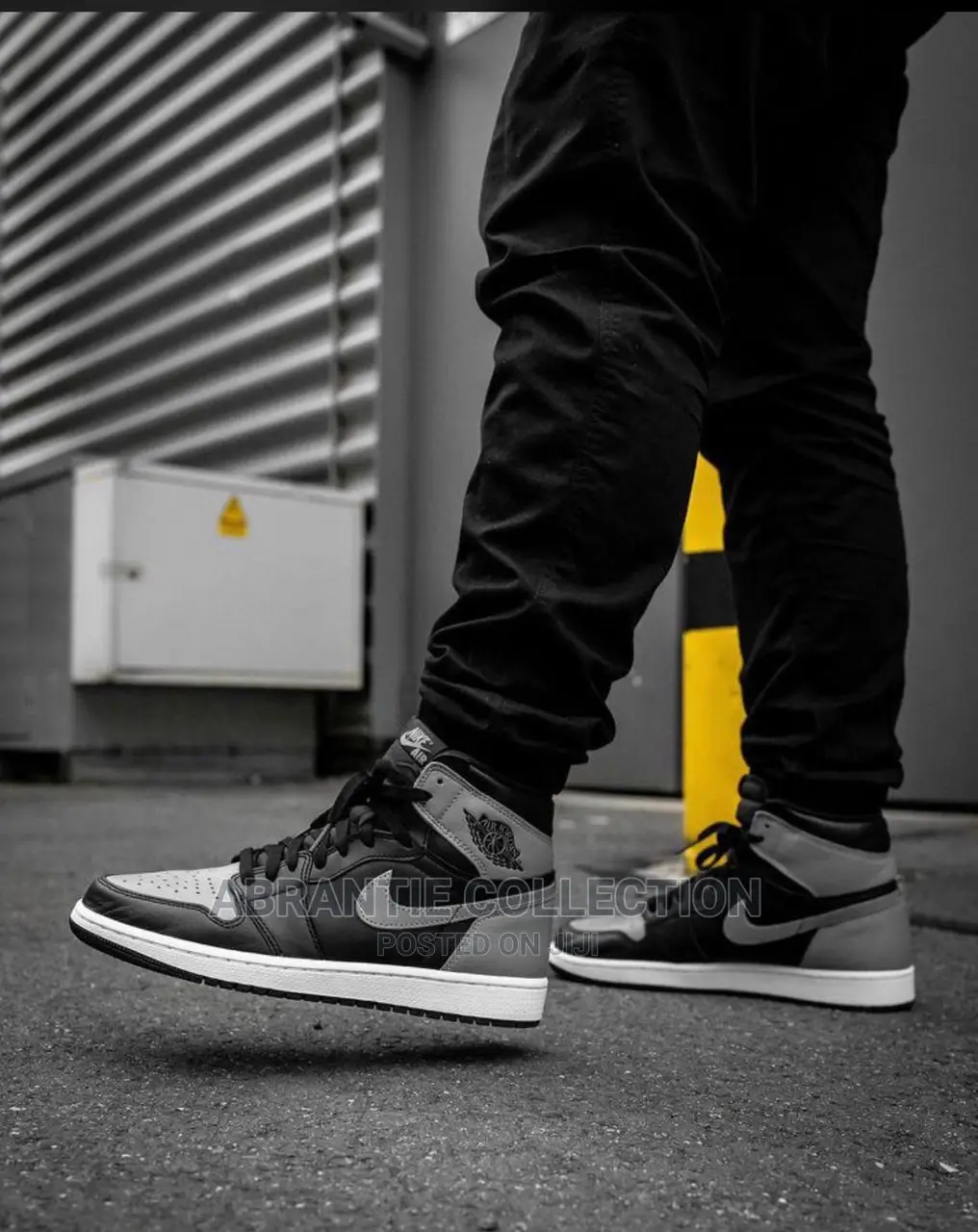 Air Jordan Retro 1 Shadow Black/ Ash
