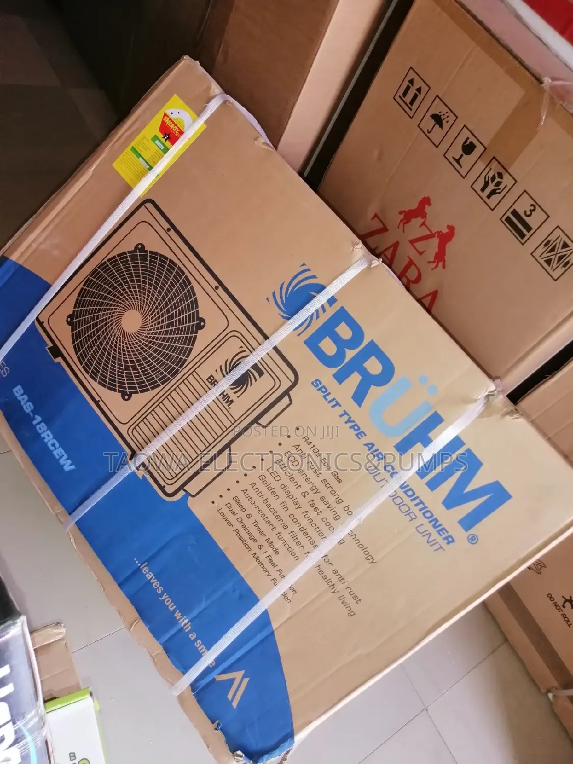 Bruhm 2.0hp {Bas - 18rcew} Split Air Conditioner
