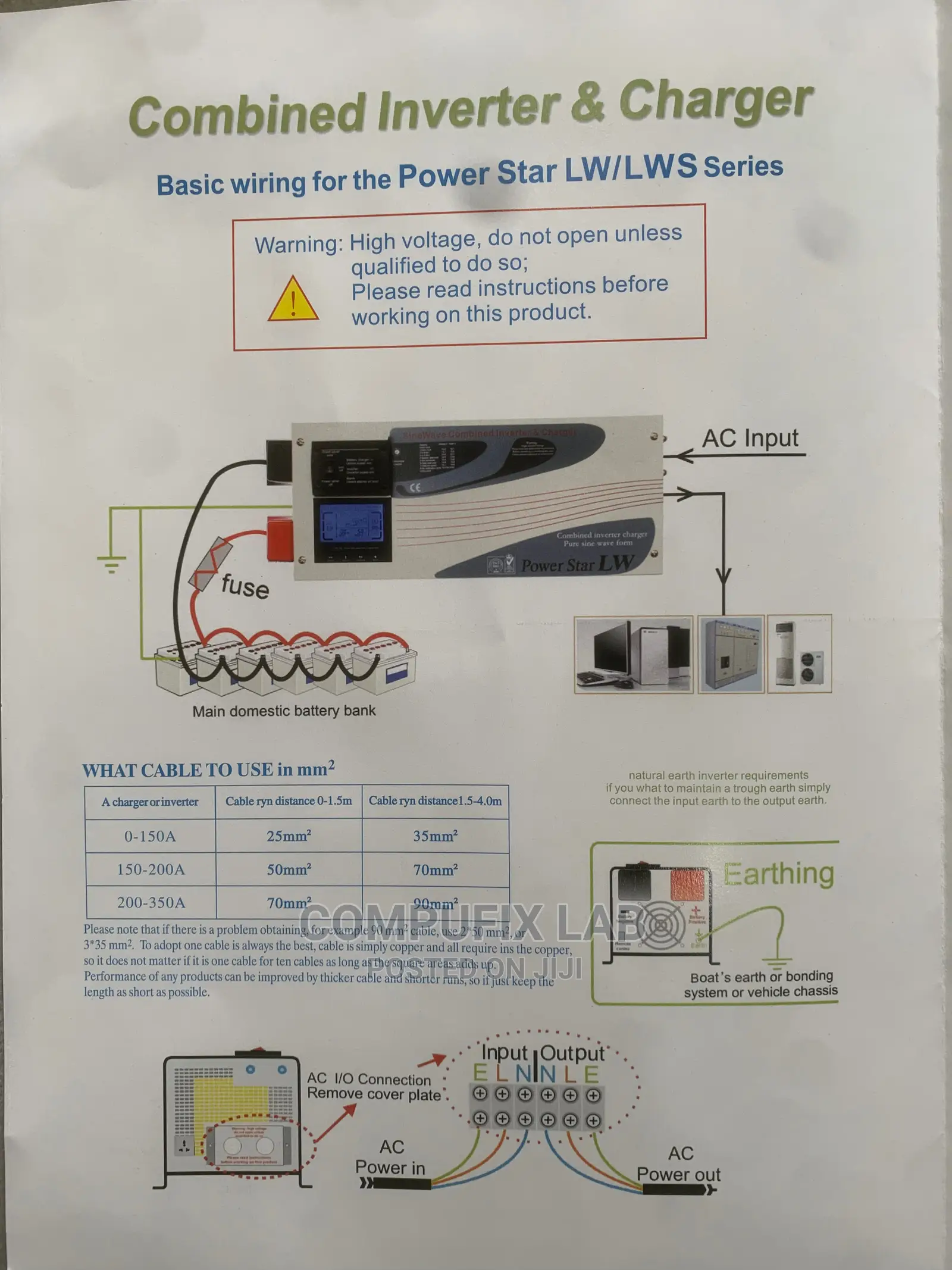 1000 Watts Low Frequency Power Inverter