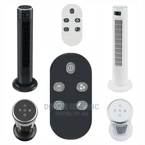 Silvercrest Tower Fan With Lc Display and Remote Control