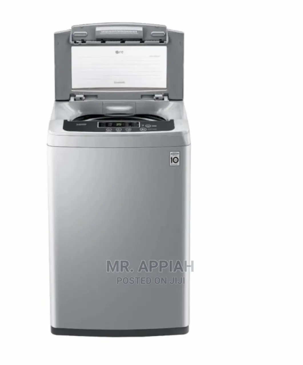 LG 13kg Top Load Washer W/ Smart Inverter Control T1369NEHTF