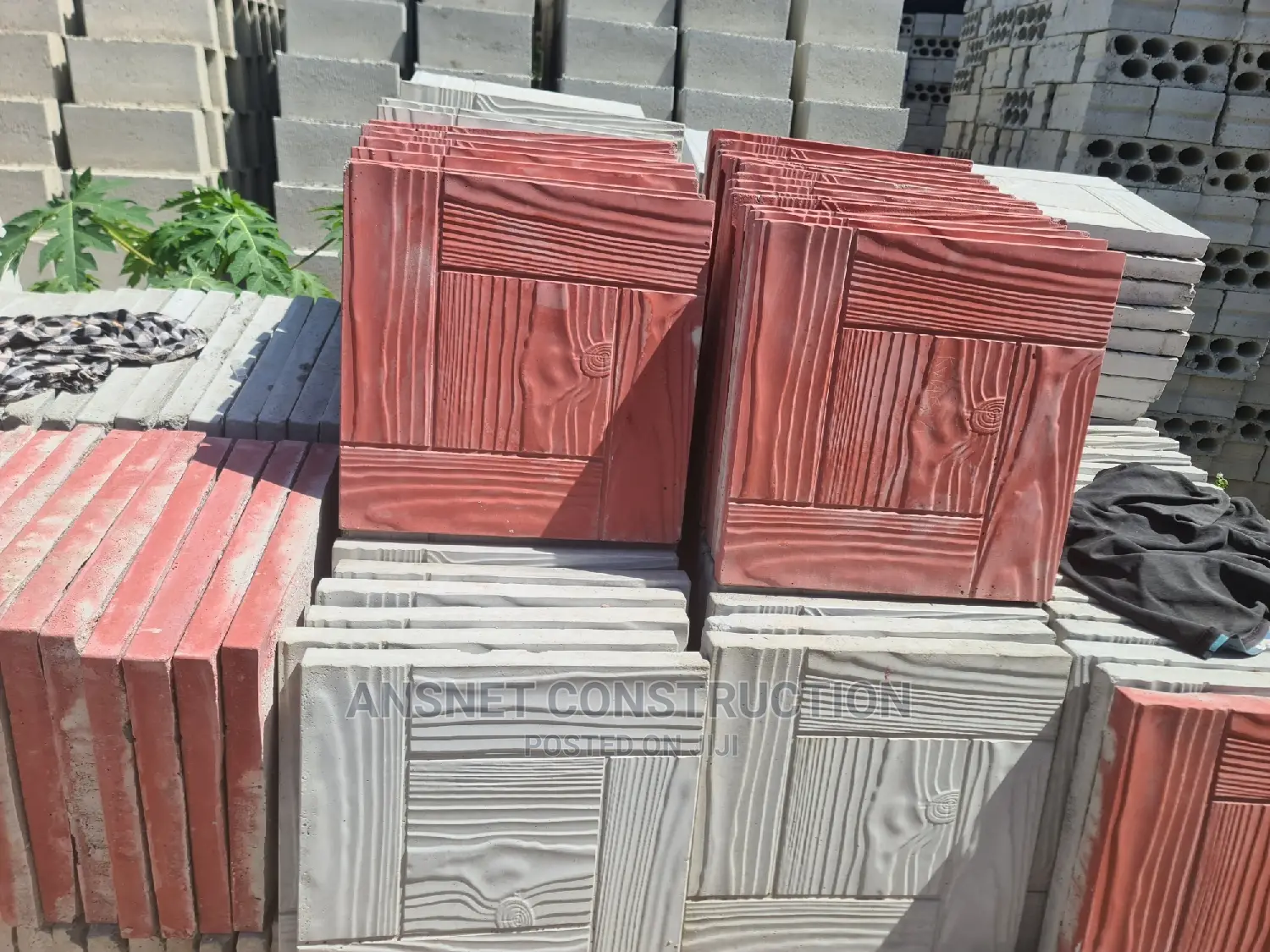 Pavement Tiles Made With Quarry