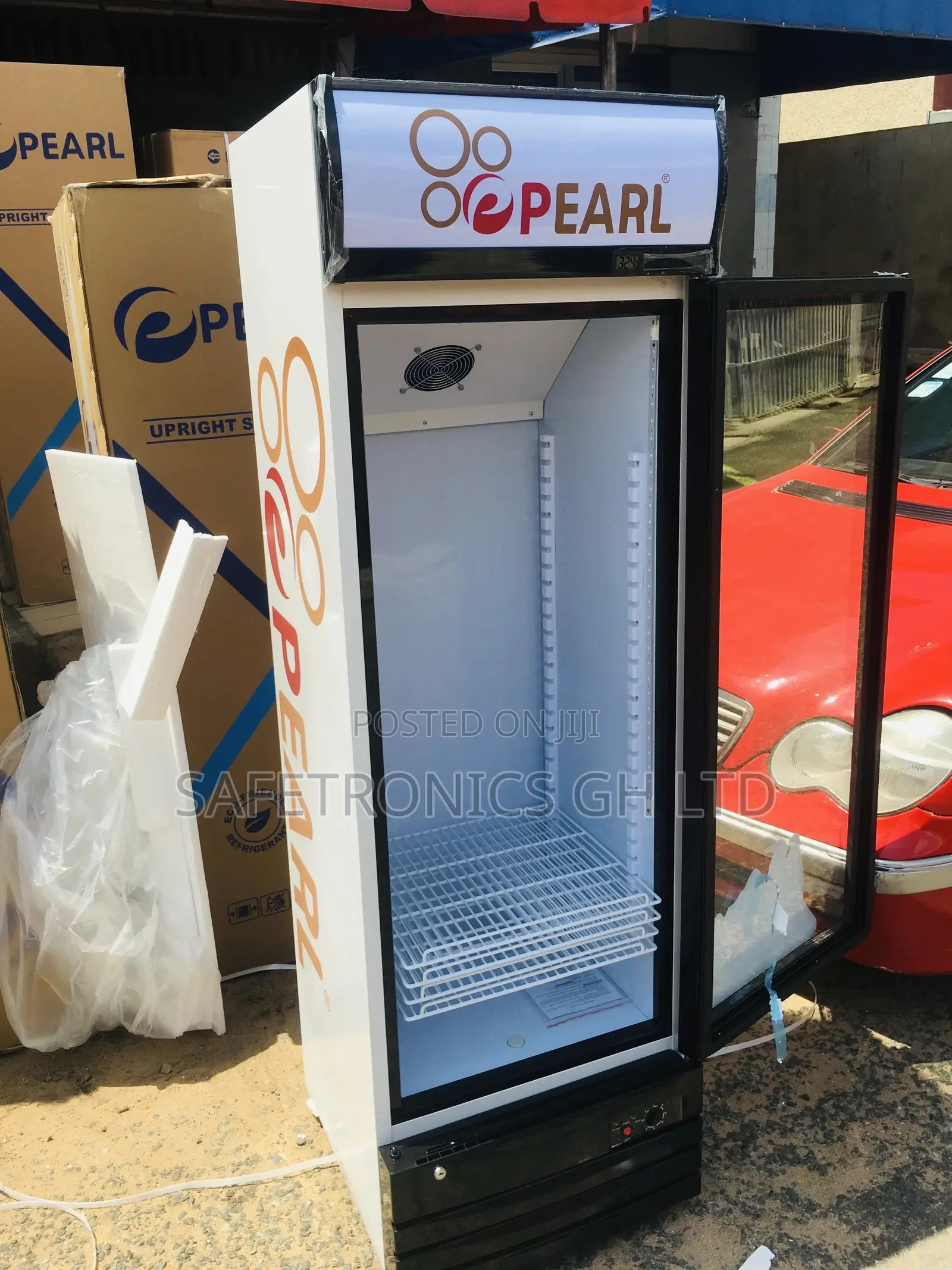 Pearl PVC-49 Single Door Display Fridge (Beverage Cooler)