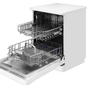 Midea Dishwasher, , 12 Setting , Silver Color (WQP12-5203-S)