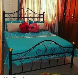 Photo - Strong Metal Bed Frame| Strong Bed Frame for Sale