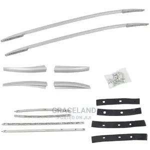 Roof Rack Side Rails Bars Luggage Holder Aluminum Alloy