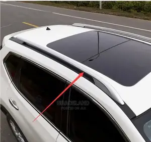 Roof Rack Side Rails Bars Luggage Holder Aluminum Alloy