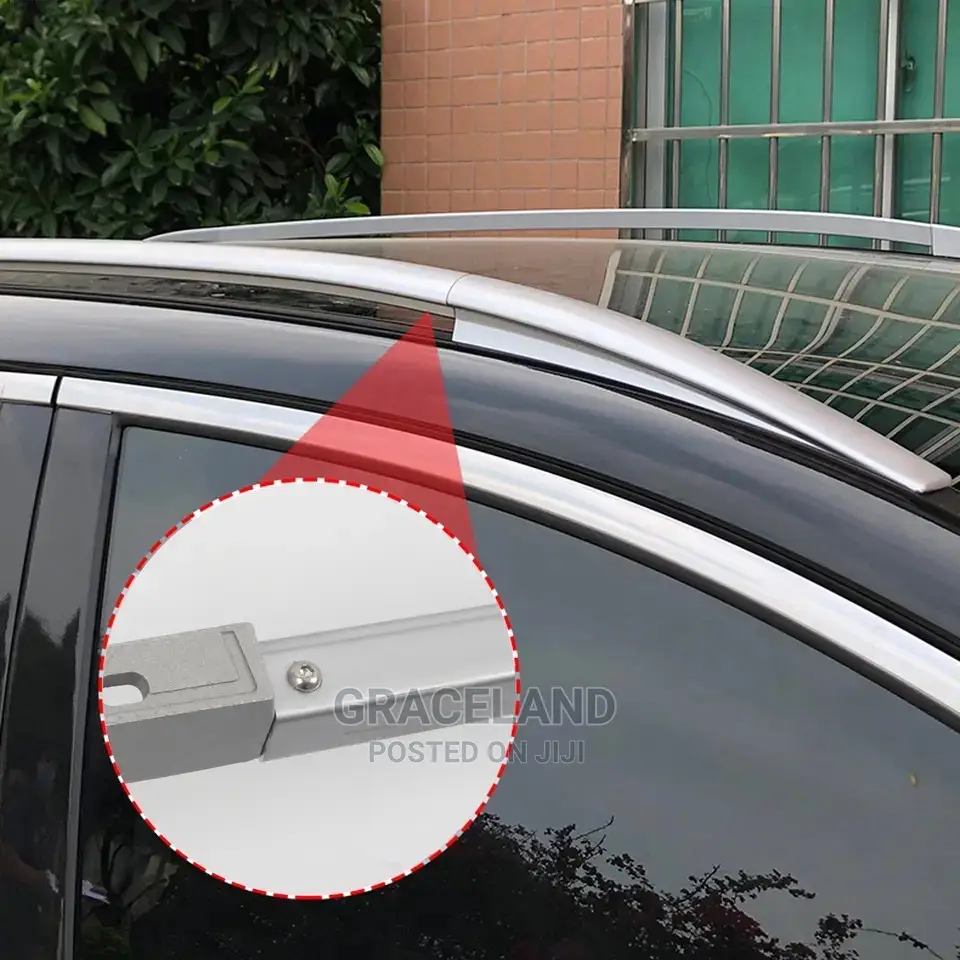 Roof Rack Side Rails Bars Luggage Holder Aluminum Alloy