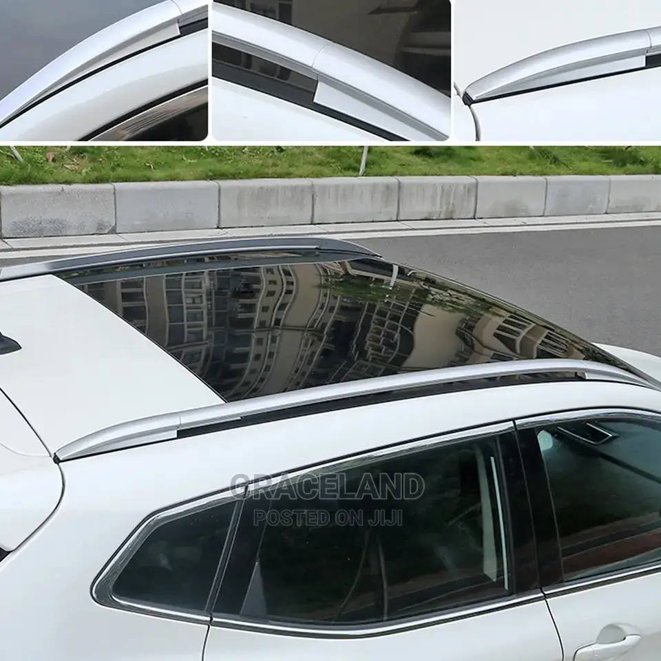 Roof Rack Side Rails Bars Luggage Holder Aluminum Alloy