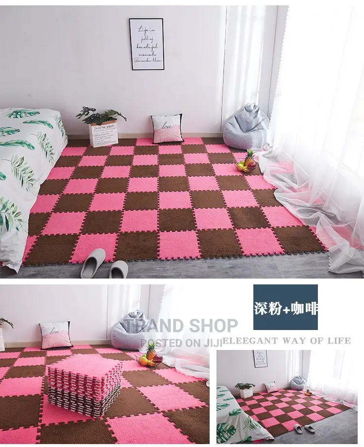 3D Carpet - Washable Spliced Carpet,Fall Resistant,Floor Mat