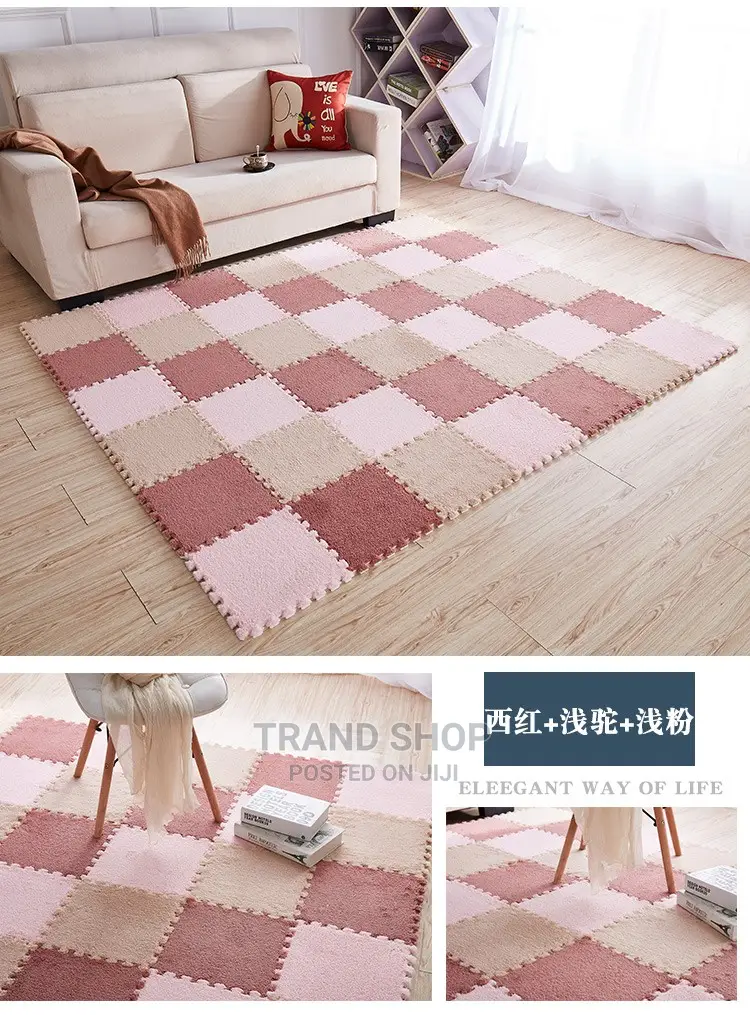 3D Carpet - Washable Spliced Carpet,Fall Resistant,Floor Mat