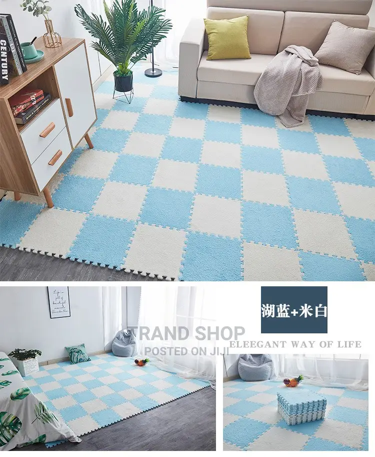 3D Carpet - Washable Spliced Carpet,Fall Resistant,Floor Mat
