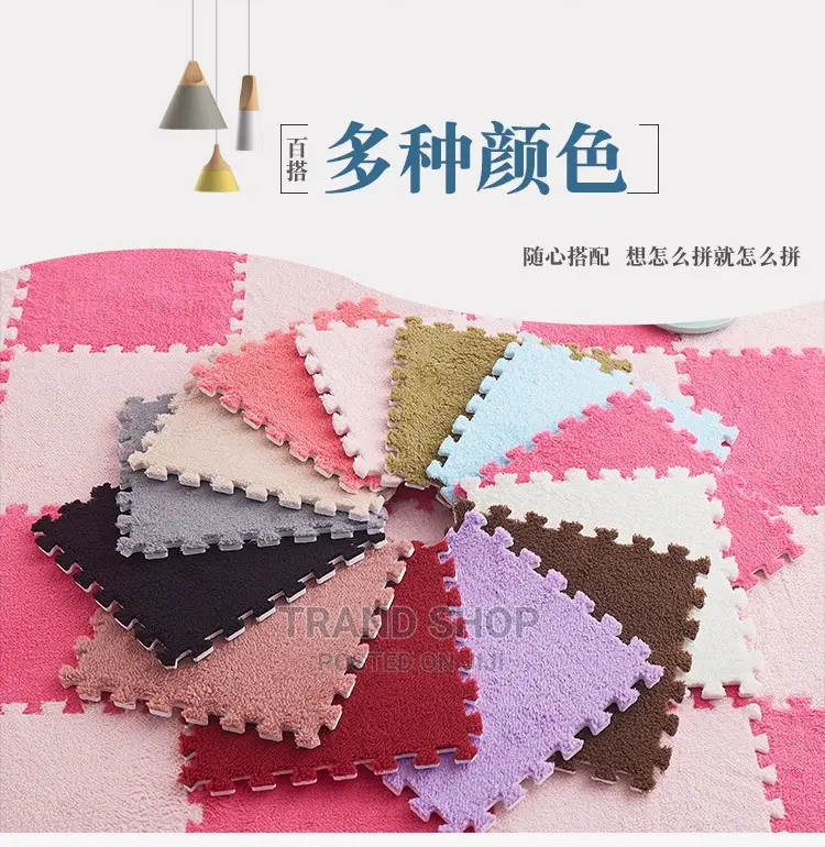 3D Carpet - Washable Spliced Carpet,Fall Resistant,Floor Mat