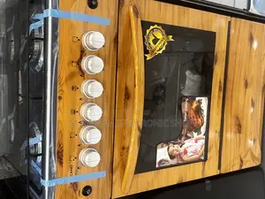 Light Wooden Volcano 4burner Gas Cooker 50×50