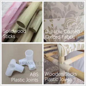 Wooden Fabric Wardrobe