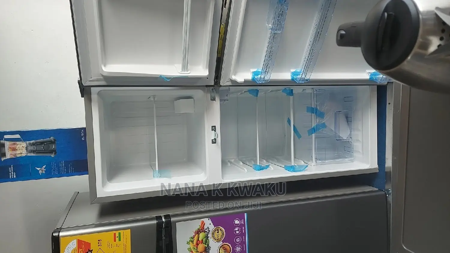 Best_pearl Pf20 Double Door Fridge With Top Freezer