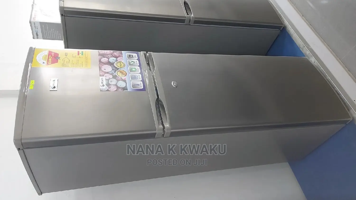 Best_pearl Pf270 Double Door Fridge With Top Freezer
