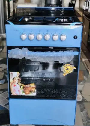 New 4 Gas Burner, Oven and Griil, Lamp/Light Inbuilt 50x50