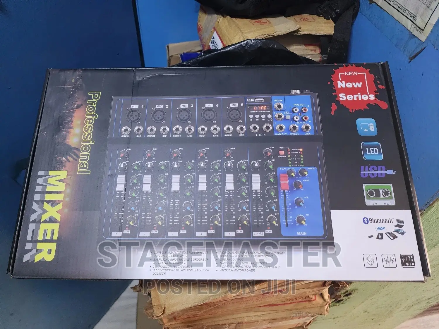 Yamaha 7 Channel Raw Mixer