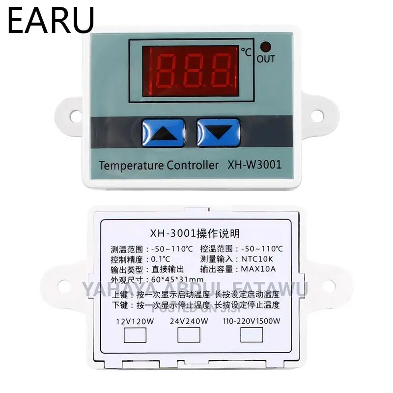 Thermostat for Egg Incubator