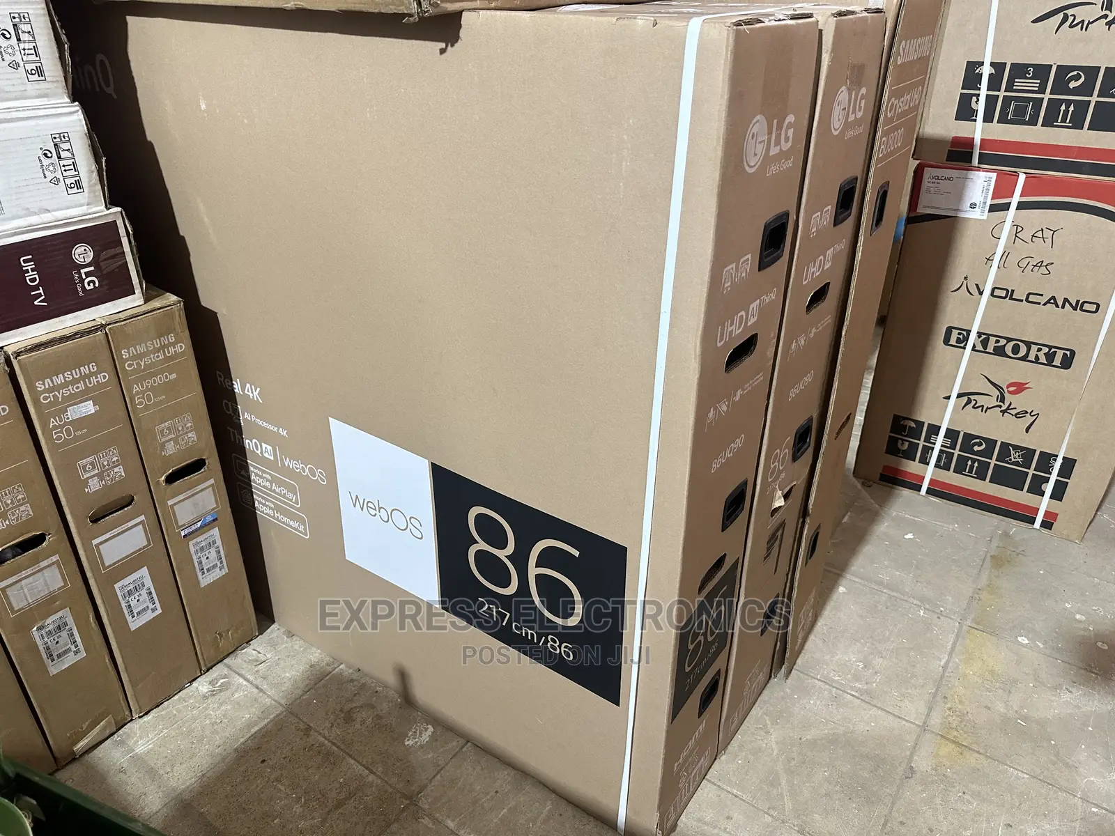 86”Uq80 LG Smart Hub UHD Sleek Display